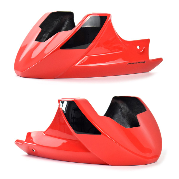Pyramid Plastics Pyramid belly pan | gayety red & gloss black | honda msx 125 2021>current